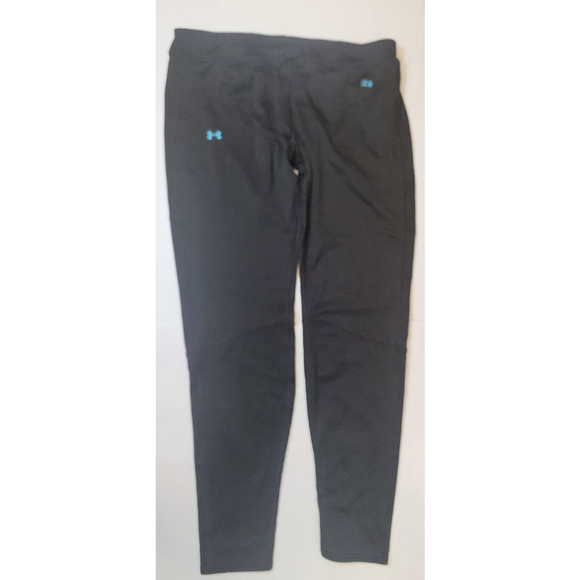 Women's Under Armour ColdGear 2.0 Black Leggings Size L - Picture 1 of 6